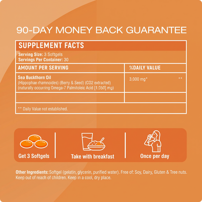 Sea Buckthorn Oil Softgels